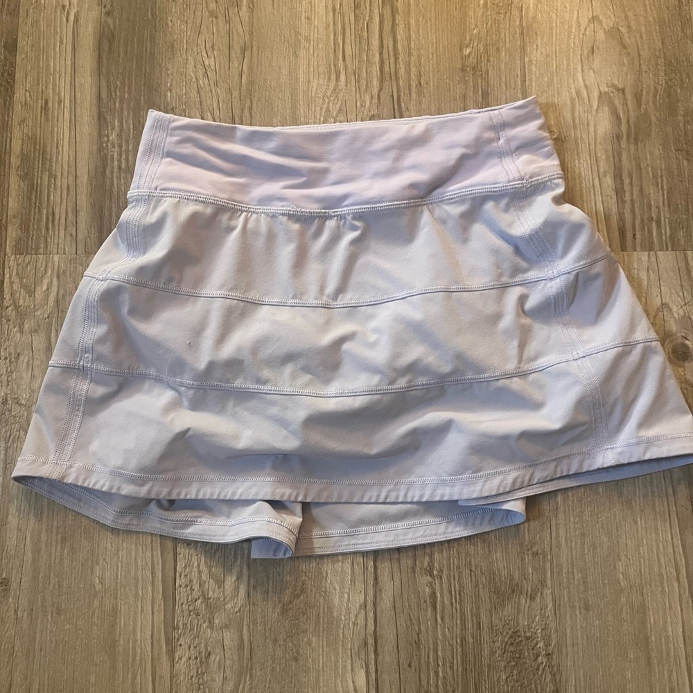 Lululemon Blue Line Pace Rival Skirt Sz 2
